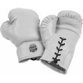 10"x5"x4" White 10 Oz Kids Boxing Gloves